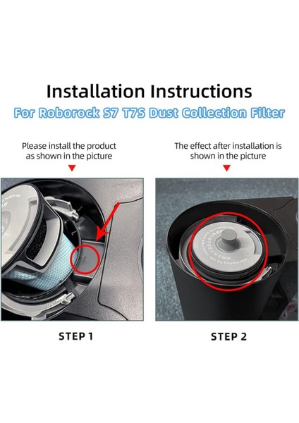 Xiaomi Roborock S7 T7 S7 Plus Robot Elektrikli Süpürge ile Uyumlu | Yedek Parça Aksesuar Yedek Filtre indirimleri