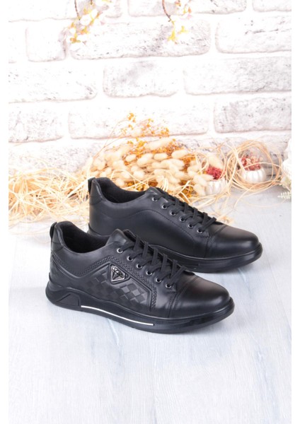 9022 Napa Rahat Kauçuk Taban Orijinal Hakiki Deri Erkek Ayakkabı