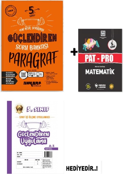 5. Sınıf Paragraf Güçlendiren Soru Bankası + Sts Deneme+ Kafa Defteri Hediye