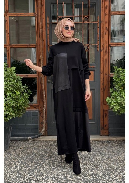 Nurcan Çetin Elbise 25163 Siyah