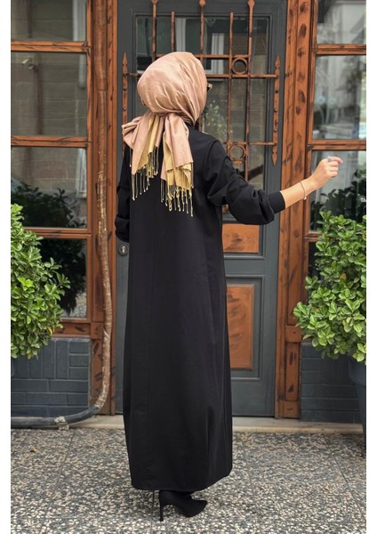 Nurcan Çetin Elbise 25163 Siyah fırsatları