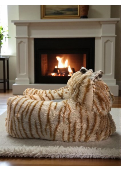 Kadın Kız Çocuk Yumuşak Soft Hayvanlı Kedi Figürlü Panduf Ev Ayakkabısı modelleri