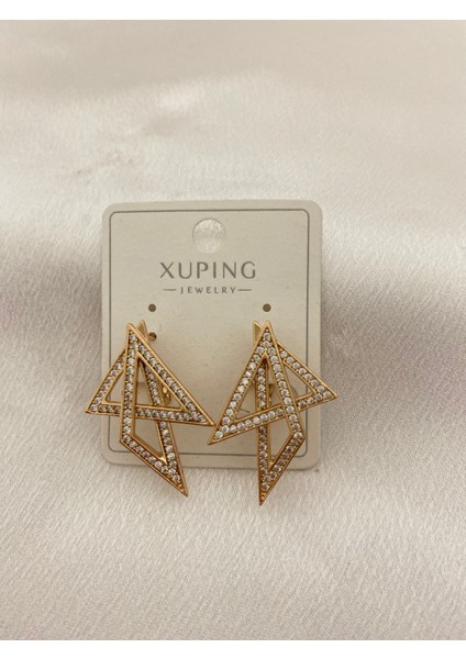 Zirkon Taşlı Xupıng Çelik Küpe fiyatları