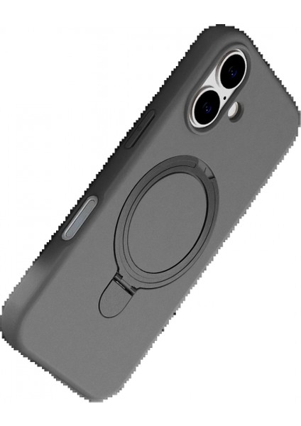 Apple iPhone 17 Regal Magsafe Standlı Kapak - Titan Gri fırsatları