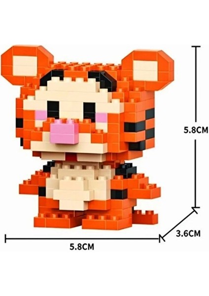 Winnie The Pooh Tiger ve Tavşan Mini Yapı Blok Seti fiyatları