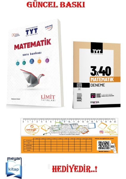 Limit Tyt Matematik Soru Bankası + Deneme
