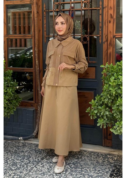 Etekli Takım KY-A25-76003 Bej