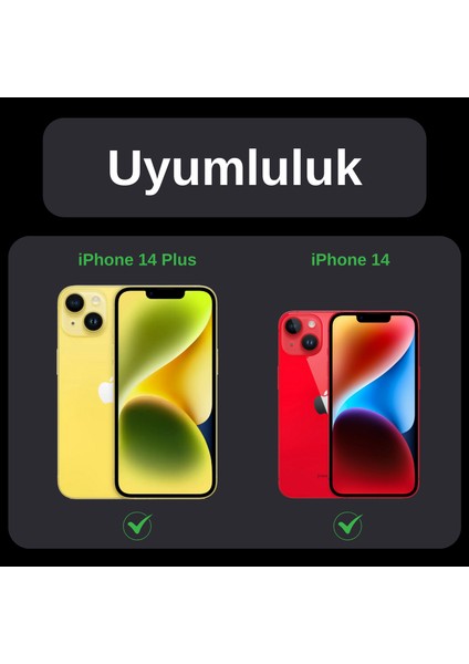 iPhone 14 Plus / 14 Safir Temperli Kamera Lens Koruyucu indirimleri