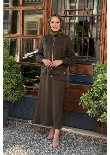 Mıss Dalida Etekli Takım T26K-8200 Haki