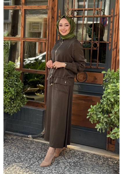 Mıss Dalida Etekli Takım T26K-8200 Haki fiyatları