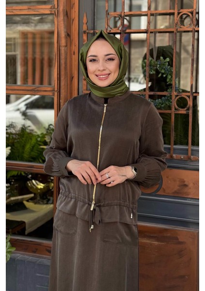 Mıss Dalida Etekli Takım T26K-8200 Haki modelleri