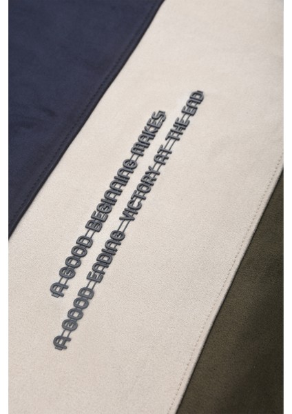 Erkek Lacivert Dar Kesim Süet Kumaş Sweatshirt – Kapüşonlu & Şık Tasarım Sweatshirt 2608510 fiyatları