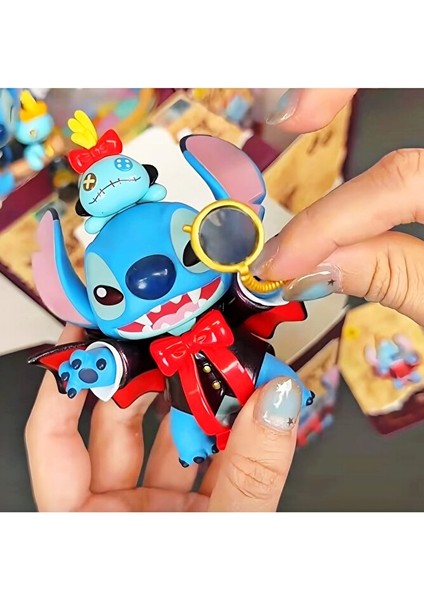 Stitch Premium Seri Büyük Boy Figür 11 cm Aksesuarlı Parçalar Vampir ve Mumya Kostümlü 2li Set fiyatları