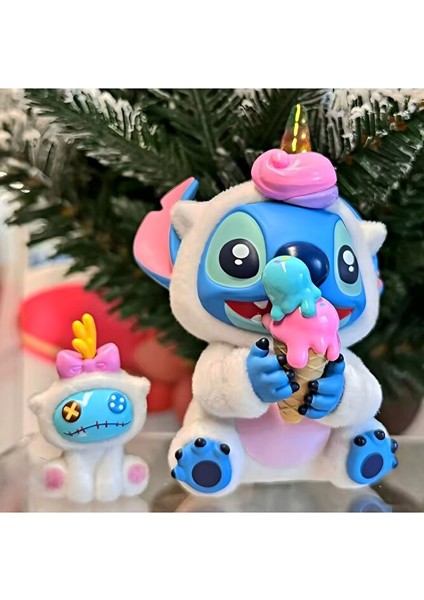 Stitch Premium Seri Büyük Boy Figür 11 cm Aksesuarlı Parçalar Süpürgeli Cadı ve Unicorn 2li Set fırsatları