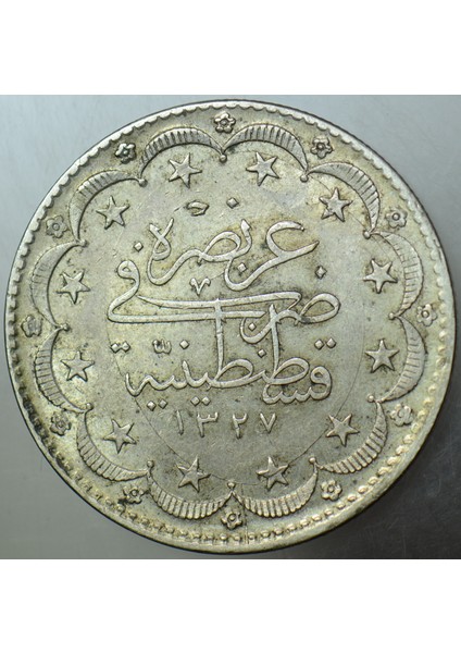 5. Mehmet Reşat Gümüş 20 Kuruş 1327/8 Mecidiye Çilaltı. modelleri