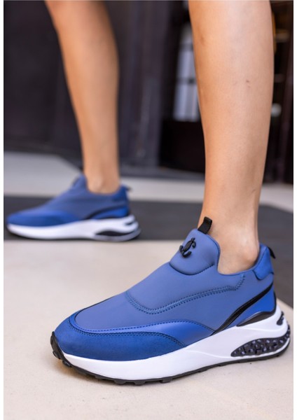 Jerema Kadın Siyah Scuba Kumaş Sneaker