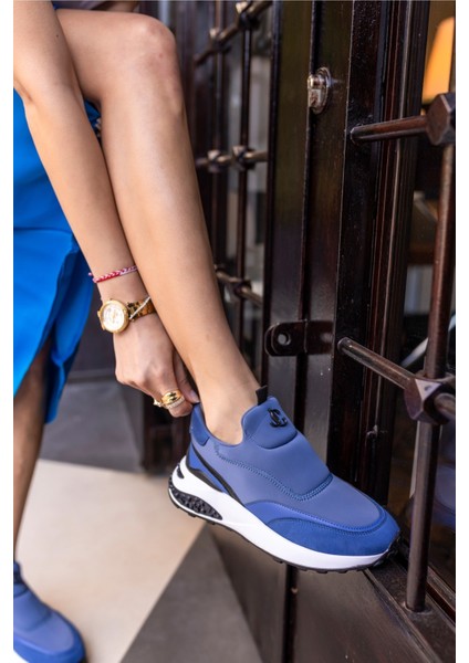 Jerema Kadın Siyah Scuba Kumaş Sneaker indirimleri