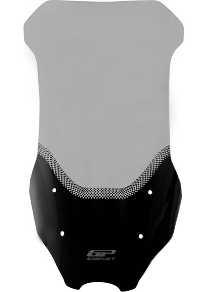 Voge Sr1 2021-2025 Uyumlu Ön Tur Camı Füme 61 cm