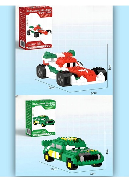 Bricks Koleksiyonluk Cars Filmi 2’li Yapı Blok Seti – Francesco Bernoulli & Nigel Gearsley Figürleri