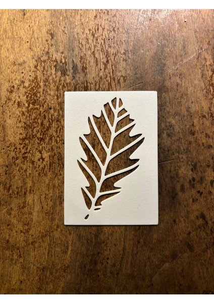 Baskı Yaprak Desenli Boyama Şablonu Seti – 11 Farklı Model | Doğal Dokulu Dekor ve Hobi Şablonu indirimleri