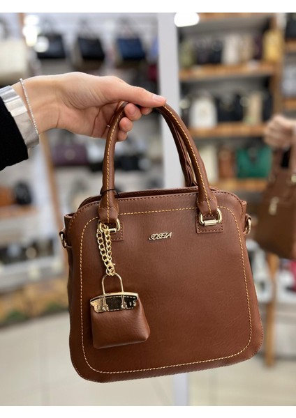 67-8132 Kadın Omuz ve Kol Çanta-Taba fiyatları