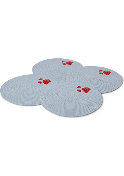 Amerikan Servis, Yuvarlak, 4 Adet