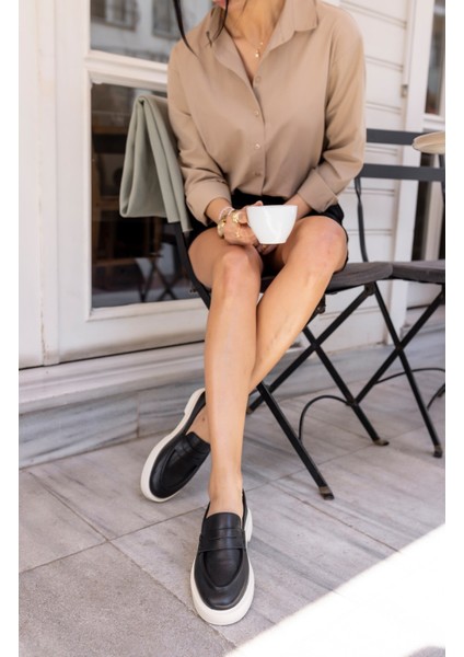 Dream Kadın Desert Taba Eva Taban Loafer Ayakkabi fiyatları