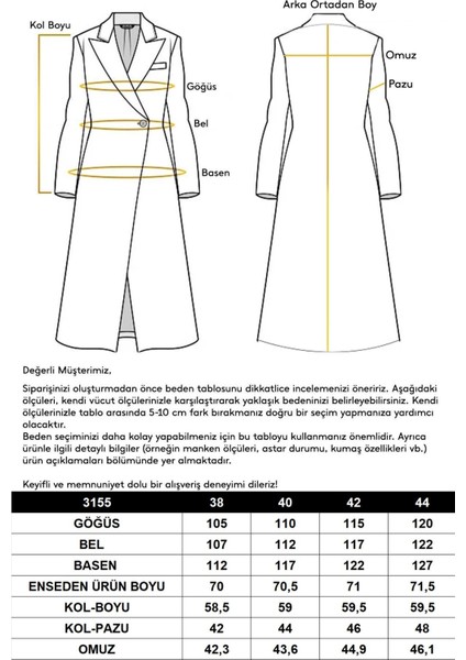 Gömlek Yaka Kuşak Detaylı Oversize Kısa Kaban KOYU GRİ 3155