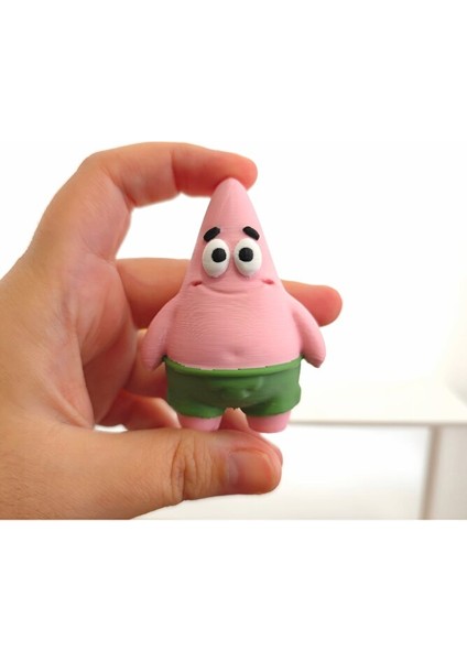 Sünger Bob (6.5 Cm) Patrick Star (7.5 Cm) 2'li Koleksiyon Figür Seti modelleri