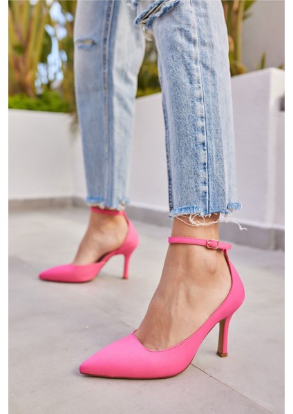 Laura Kadın Fusya Topuklu Ayakkabi