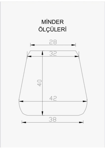 Novapartievi Standart Sandalye Minderi Süngerli Konta Plak Cıtr Cırtlı Demir Sandalyelere Uygun modelleri