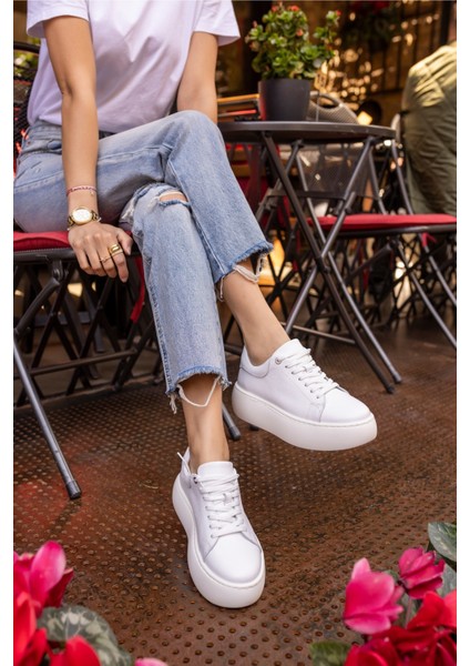 Cupy Kadin Siyah Gercek Deri Eva Taban Sneaker fiyatları