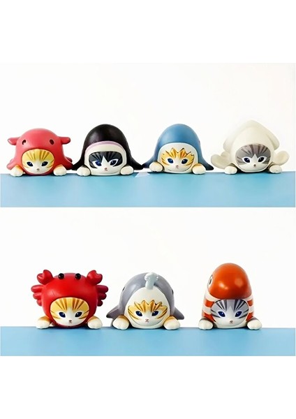 Mofusand Hippers Sea Series Kedi Figür – Koleksiyon Oyuncak Süs (Tekli Rastgele) fiyatları