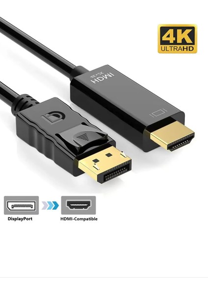 ZR798 Dp To Hdmı Kablo 1.8 M
