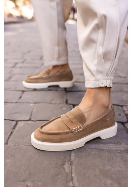 Dream Kadın Desert Taba Eva Taban Loafer Ayakkabi