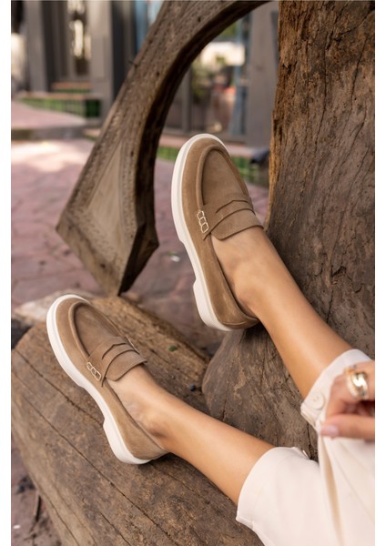 Dream Kadın Desert Taba Eva Taban Loafer Ayakkabi fiyatları