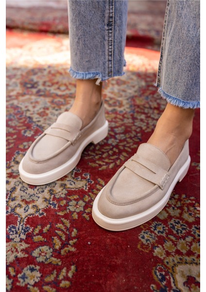 Dream Kadın Desert Taba Eva Taban Loafer Ayakkabi indirimleri