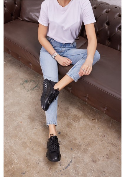 Cayla Kadin Siyah Özel Airtaban Sneaker fırsatları