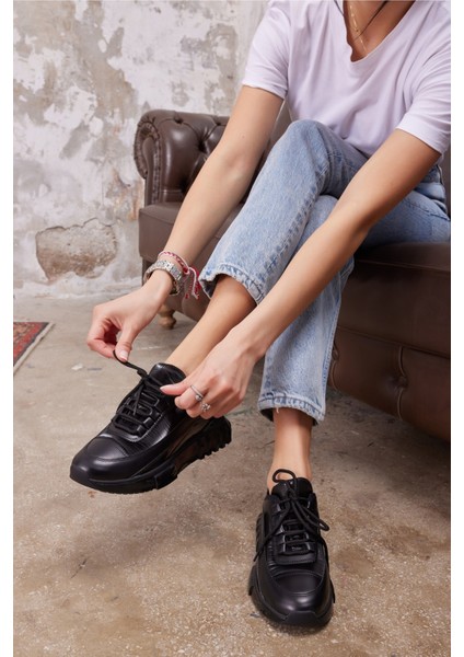 Cayla Kadin Siyah Özel Airtaban Sneaker indirimleri