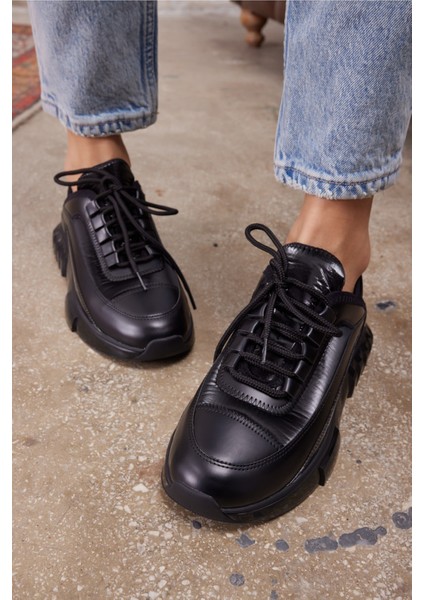 Cayla Kadin Siyah Özel Airtaban Sneaker