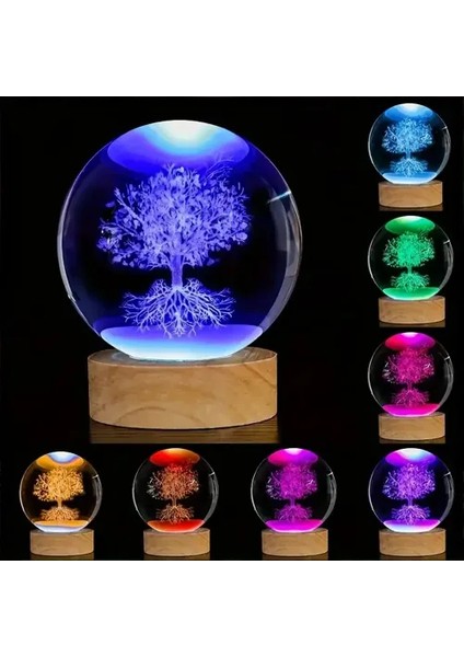 Ağaç Figürlü Plastik Altlıklı Cam Küre fiyatları