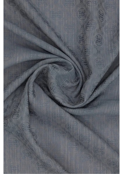 Logolu Ipek Koton Jakar Eşarp - 8933984-971 fiyatları