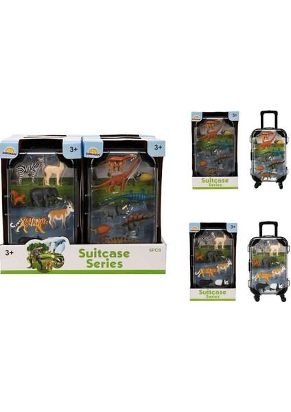 5003 SUN-YFN-FİGÜR HAYVAN SET VALİZLİ 8PRÇ 2A 6D indirimleri