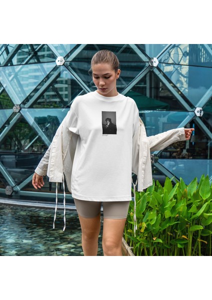 Keith Richards New York 1992 Oversize Tişört -Beyaz fiyatları