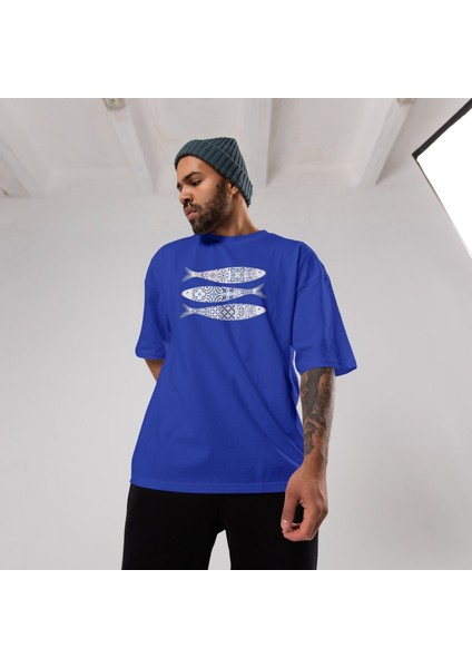 Mediterraneo Oversize Tişört - Mavi fiyatları