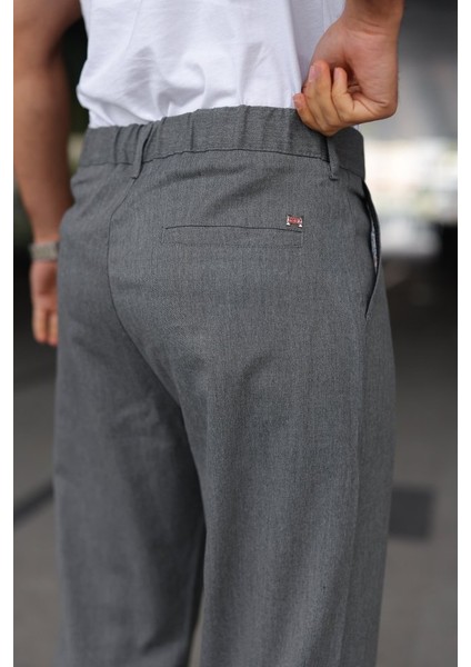 Erkek Beli Lastikli Baggy Pantolon modelleri