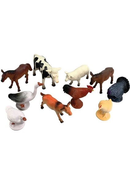 SH-D5804 Vardem Kutulu 10 Parça Çiftlik Hayvanları Seti fiyatları