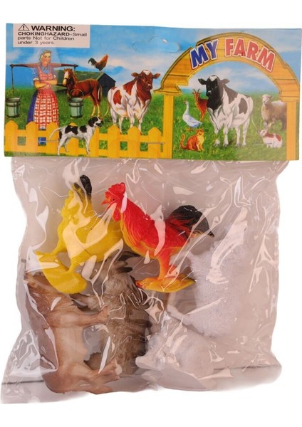 828-13 PVC DE 6LI ÇİFTLİK HAYVANLARI 72 fiyatları