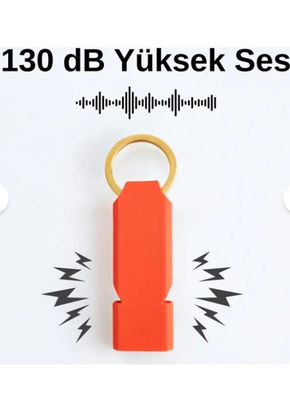 Yüksek Desibel Deprem Acil Imdat Düdüğü - Dayanıklı Tasarım, Taşınabilir, Güvenlik Için (4 Adet)