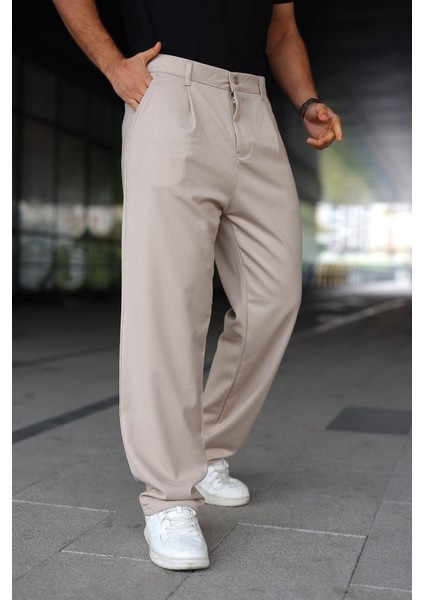 Erkek Beli Lastikli Baggy Pantolon fiyatları